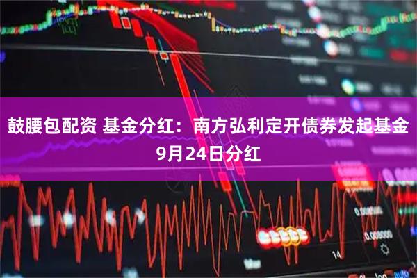 鼓腰包配资 基金分红：南方弘利定开债券发起基金9月24日分红